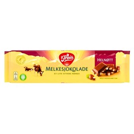 Norwegian Extra Large Milk Chocolate Bar - Helnott, 7.05oz (Pack of 2)