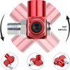 4Pcs 360 Degree Air Hose Connector 1/4in NPT Thread Industrial