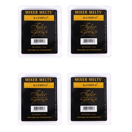 Tyler Candle Company KATHINA 1.9 Ounce Scented Mixer Wax Melt Cubes for Tart Burner, Pack of 4