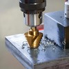 IRONANT Step Drill Bits, 5PCS Spiral Grooved HSS Titanium Step