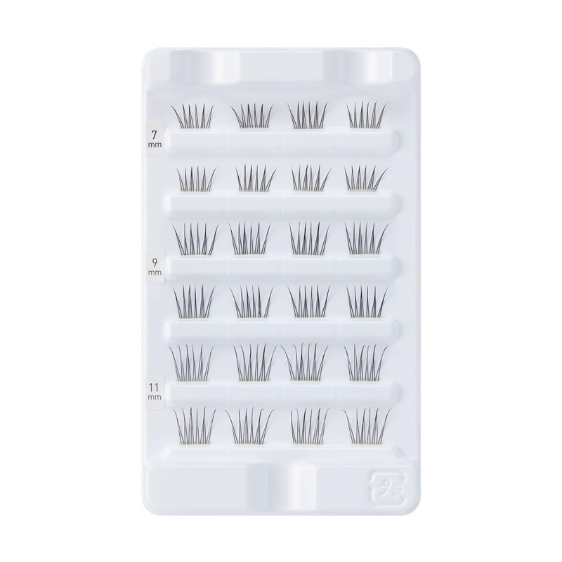 Cozy Matsue Crush False Eyelashes No.3 Natural Bunch Type 1