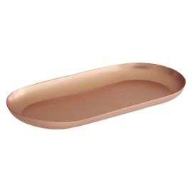Premium Housewares Madison Shine Tray, 2 x 25 x 13 cm, Copper