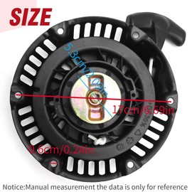 SYOWADA 60340 60349 Pull Start Recoil Starter Assembly, Replacement for Harbor Freight Predator 420cc 13HP Engine