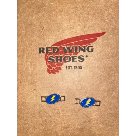 Red Wing Shoes ONE PAIR OF RED WING SHOES STATIC DISSAPATIVE BOOT LACE SHOE KEEPER CHARMS USA