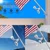 Solar Flag Pole Light, Flagpole Light Solar Powered, Super Bright