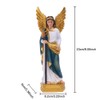 MOOCOCO Archangel Raphael Statue - 9 Inch Resin Sculpture for