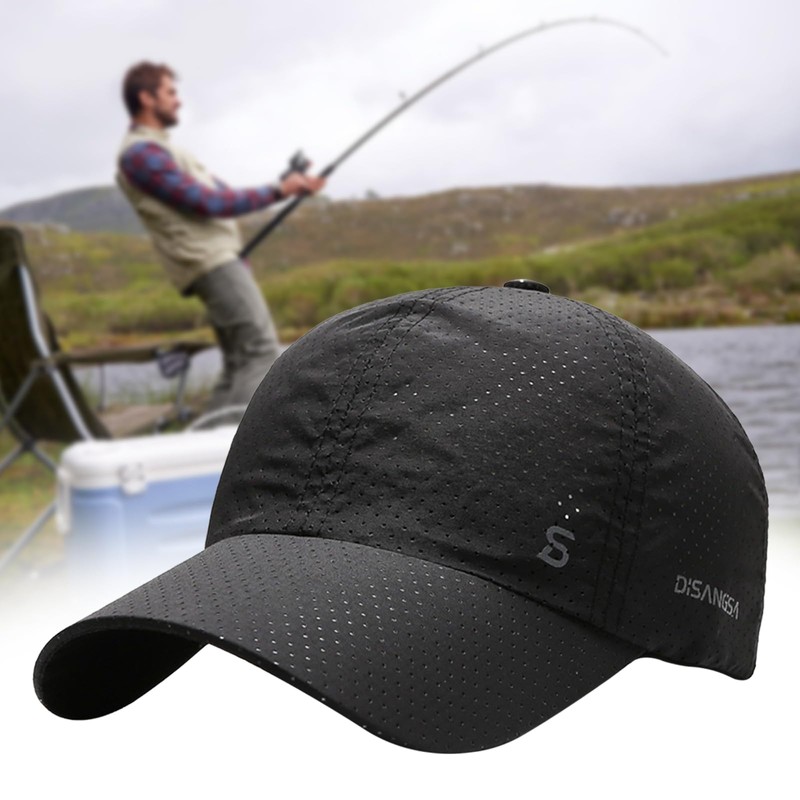 [Tidyworm] メッシュキャップ メンズ 深め つば広 大きいサイズ 野球帽子 春夏 通気 速乾