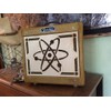 AmpFacade Art Deco Speaker wood guitar amplifier grill cover for