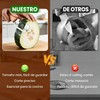 Pelador de Verduras Multifuncional Para Cocina, Con Mango de Madera