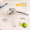 Exprimidor Grande de Limones Ekco Classic Color Plata, Hecho de