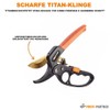 Profi-Partner Garden Ratchet Pruners Professional Ratchet Pruners Sharp Pruning Shears