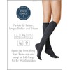 Kunert Women's Knee-High Socks, Grey (Anthracite-Mel 4050), 4