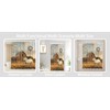 FAXTOZ Fall Horse Shower Curtain Rustic Farm Animal Retro Barn