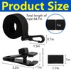 codree 24 Pcs Pool Solar Cover Reel Attachment Kit, Inground