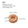 Rebower Toroid Core Inductance Common Mode Coil Copper Wire DIY