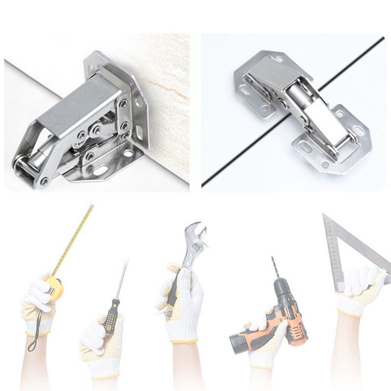 2 Packs of Soft Close Hinges Kitchen Soft Close Cabinet