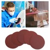 12pcs 5" Sanding Discs Pad Kit for Drill Black and