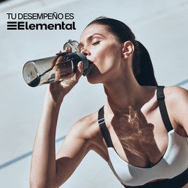 Elemental |BCAAs, Aminoácidos de cadena ramificada| 7 g BCAAs |Electrolitos | Vitaminas del Complejo B | Ratio 2:1:1 | 30 porciones | 420 gramos | Sabor cítricos.