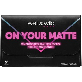 매트 블로팅 페이퍼 위에 젖은 n 와일드 50매 (1팩) Wet N Wild Blotting Paper 50 Sheets (1 Pack)