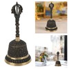 Rattle Retro Relief Hand Cranked Old Buddhist Meditation Bells Rattles