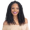 FREE TRESS Crochet Braids 3X Poppin' Gorgeous Loc 12" (GREY)