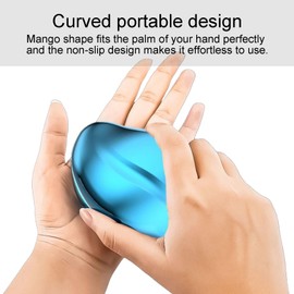 Acpetdr Foot File Glass Foot Callus Remover, Callus Remover and Heel Scraper, Foot Grinding Scraper,Foot Scrubber for Wet and Dry feet, Removal Hard or Dead Skin for Women or Men