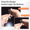 Acoszero EDC Mini Flashlights High Lumens LED Pocket Keychain Magnetic