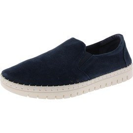 Bella Vita Tenis Aviana Athleisure para Mujer, Cuero de Gamuza Azul Marino, 9.5 US
