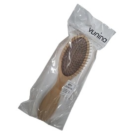 Abe high-quality wooden cushion hairbrush scalp massage wooden comb / 에이브 고급 목재 쿠션 헤어브러시 두피 마사지 나무빗