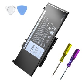 Gihebac 62WH 6MT4T Laptop Battery for Dell Latitude E5470 E5570 Battery 14 5470 E5470 15 5570 E5570 Precision 15 3510 M3510 Series 7V69Y 79VRK TXF9M HK6DV 07V69Y 7.6V