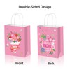 COFDDS 12 PCS Mother's Day Gift Bags with Handle, Happy