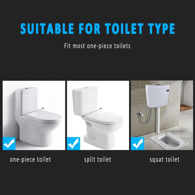1/2" Toilet Cistern Bottom Entry Inlet Fill Valve with Sealing