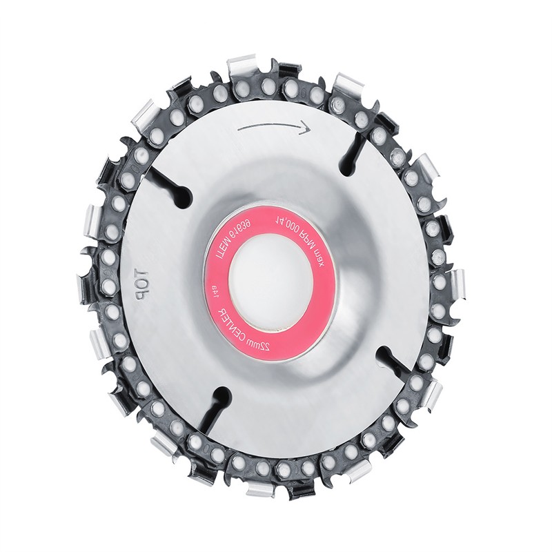 4 Inch Grinder Chain Disc 22 Tooth Wood Carving Wheel
