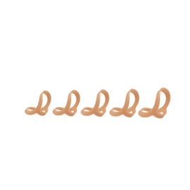 AFH Multi Splint® Combo Pack | Set of 3 Sizes 8/9/10/11/12 | Beige | 5 Different Sizes in Economy Set, Finger Splints