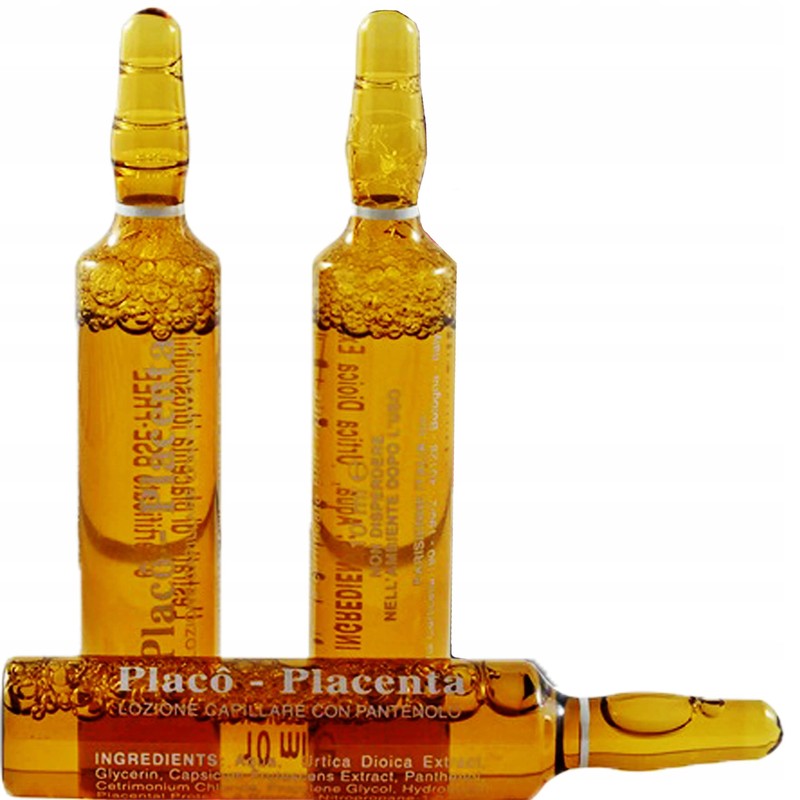 Hair loss Placenta Placo for hair intensive treatment [12 vials