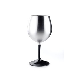 GSI Outdoors 63310 Glacier Stainless Steel Nesting Red Wine Glass