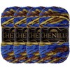 JubileeYarn Chenille Yarn - Combed Polyester - 100g ball -