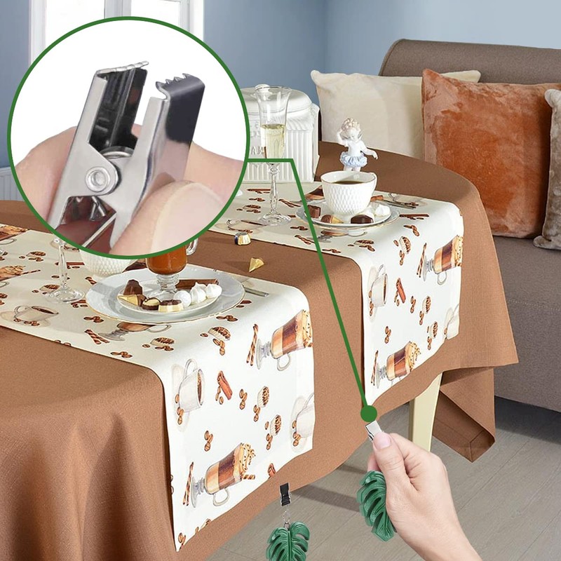ibvenit Set of 4 Tablecloth Weights for Outdoor Table Cloth