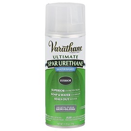 Varathane 250181 Water-Based Ultimate Spar Urethane Spray, 11.25 oz, Semi-Gloss