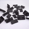 SKIR'CO (Pack of 20) Black Shelf Brackets 44 x 20