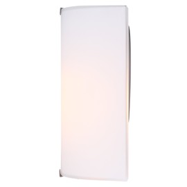 CANARM IWL415B07GY LTD 1 Light Wall Sconce, Grey with Flat Opal Glass