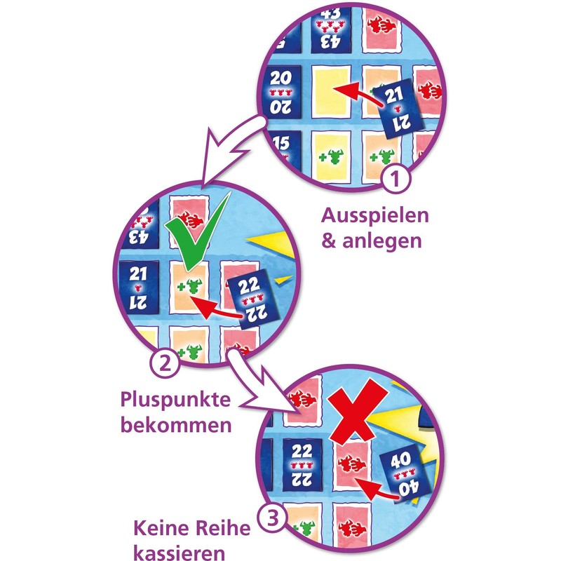 AMIGO Spiel + Freizeit 1951 6 Nimmt Board Game, 2-6