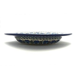 Polish Pottery Bowl - Soup/Pasta - Winter Viola