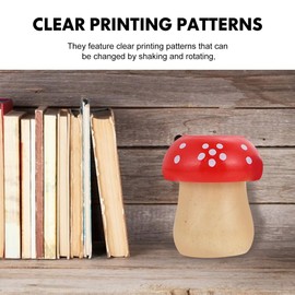 SAFIGLE 9 Pcs Mushroom Shape Kaleidoscope Toys for Kids, Rotating Educational Toys, Assorted Colors, 2.16 X 5.31 X 1.77 Inches, Ideal for Birthdays, Party Favors, School Prizes Kaleidoscope