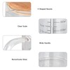 Glass Measuring Cup V Shaped Nozzle Clear Scale Comfortable Grip