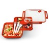 Rotho Memory B3 Lunch Box 1.1 L with Cutlery and