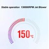 Jet Dry Mini Blower Portable Hand Turbo Blower Jet Fan