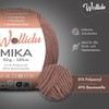 Wollidu Mika 51% Polyacrylic, 49% Cotton for Crochet and Knitting,