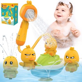 UOY Children's Bath Toy, Bath Toy with Stacking Cup, Bath Toy from 1 Year Bath Toy from 2 3 Years, Bath Toy for Children's Bathing (E)