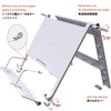 Readaeer Portable Book Stand Free Angle Adjustable Book Holder for